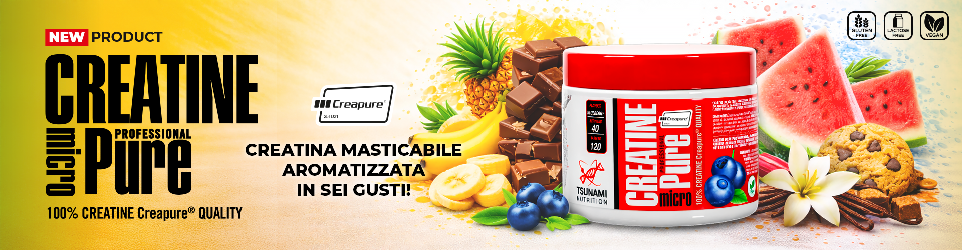 CREATINE MASTICABILI